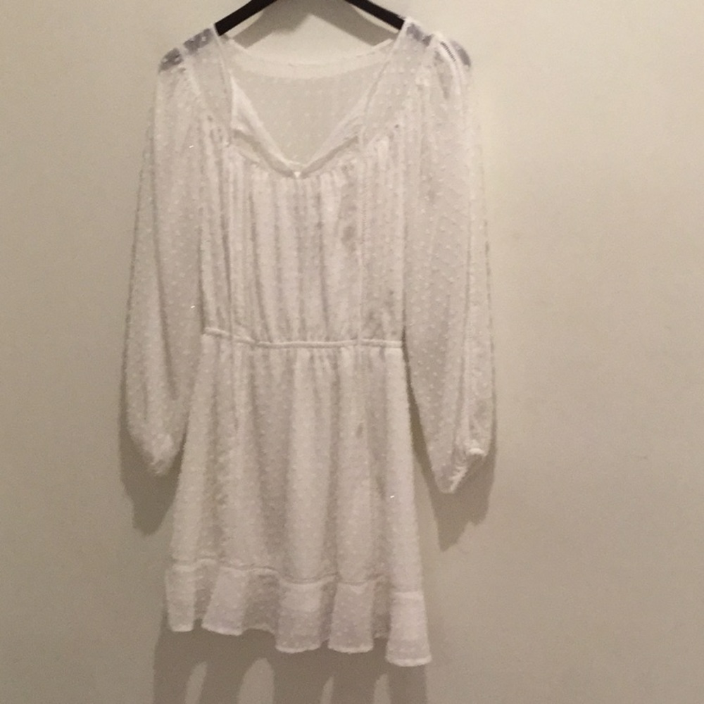 Cupcakes and Cashmere Hydrangea Ivory Dress